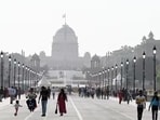 Delhi’s average AQI was recorded at 210 . (HT photo)