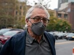 Actor Robert De Niro arrives at federal court on October 30, 2023 in New York City. 