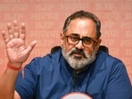 Rajeev Chandrasekhar (Hindustan Times) Rajeev Chandrasekhar (Hindustan Times)