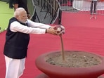 PM Modi participates in the concluding ceremony of Meri Maati Mera Desh-Amrit Kalash Yatra. PM Modi participates in the concluding ceremony of Meri Maati Mera Desh-Amrit Kalash Yatra.