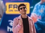 Kartik Aryan in Disney+ Hotstar ad that was morphed into a campaign video. 