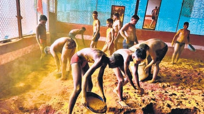 Navi Mumbai police HQ new hub for champion wrestlers Navi Mumbai police HQ new hub for champion wrestlers