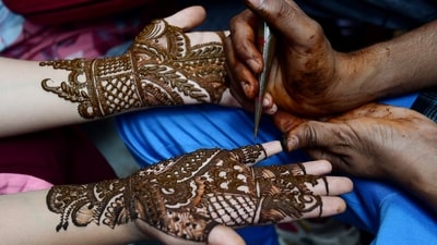 Prepare a mixture of henna powder, lemon juice, and a few drops of eucalyptus oil. This blend not only ensures a darker stain but also nourishes and strengthens your nails Prepare a mixture of henna powder, lemon juice, and a few drops of eucalyptus oil. This blend not only ensures a darker stain but also nourishes and strengthens your nails