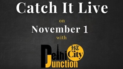 Catch It Live on November 1 Catch It Live on November 1