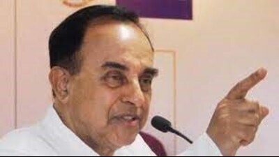 Commenting on the I.N.D.I.A. alliance of opposition parties, Swamy said that internal strife was being reported daily and ticket distribution would be a big problem. (HT FILE)