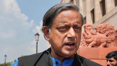 Congress leader Shashi Tharoor said it could be another government as well. (PTI) Congress leader Shashi Tharoor said it could be another government as well. (PTI)
