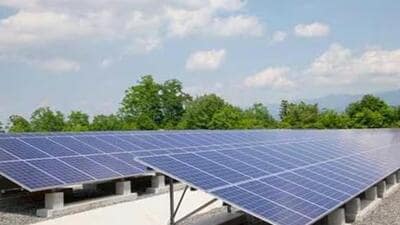 India has multiplied its solar capacity by about 35 times in the past 7 to 8 years, said minister RK Singh. (HT) India has multiplied its solar capacity by about 35 times in the past 7 to 8 years, said minister RK Singh. (HT)