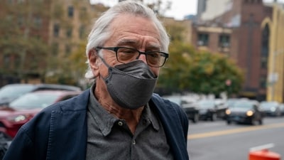 Actor Robert De Niro arrives at federal court on October 30, 2023 in New York City. (Getty Images via AFP)