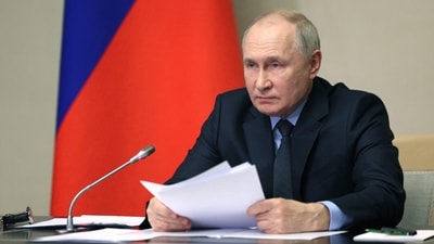 Israel-Hamas War: Russia's president Vladimir Putin (AFP) Israel-Hamas War: Russia's president Vladimir Putin (AFP)