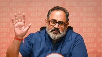 Rajeev Chandrasekhar (Hindustan Times) Rajeev Chandrasekhar (Hindustan Times)
