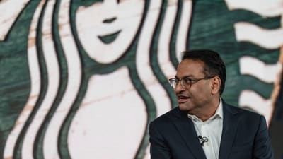 Starbucks CEO Laxman Narasimhan (AP) Starbucks CEO Laxman Narasimhan (AP)