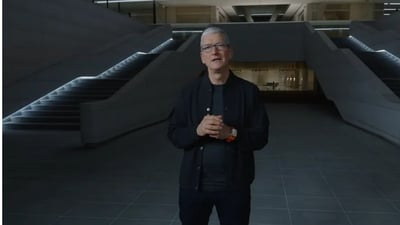 Apple CEO Tim Cook at 'Scary Fast' event (Image courtesy: Apple) Apple CEO Tim Cook at 'Scary Fast' event (Image courtesy: Apple)