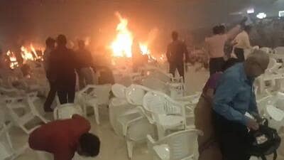 The blasts took place at a convention centre in Kalamassery, in Ernakulam district of Kerala, on October 29. (PTI) The blasts took place at a convention centre in Kalamassery, in Ernakulam district of Kerala, on October 29. (PTI)
