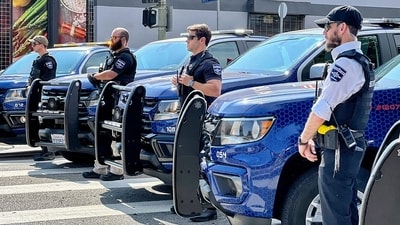 Magen Am USA is the only licensed Jewish nonprofit organisation on the West Coast to provide armed security services. (X(formerly Twitter)/@magenamusa) Magen Am USA is the only licensed Jewish nonprofit organisation on the West Coast to provide armed security services. (X(formerly Twitter)/@magenamusa)