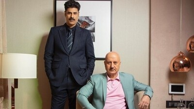 Anupam Kher shared a picture with Sikandar Kher on Instagram to wish him on his birthday.