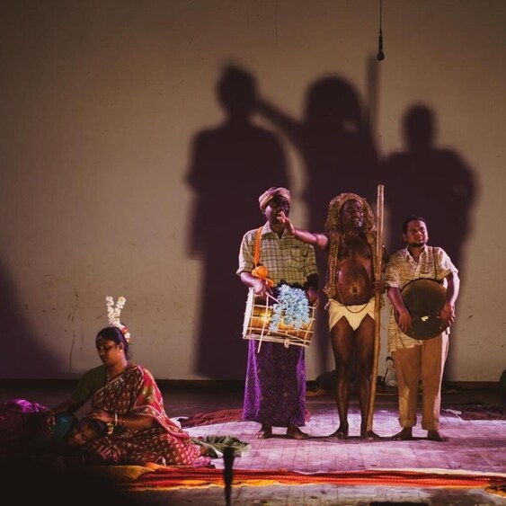 This experimental play draws its storyline from the epic poetry and stories of KB Siddaiah’s selected writings. This experimental play draws its storyline from the epic poetry and stories of KB Siddaiah’s selected writings.