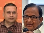 BJP IT cell head Amit Malviya and Congress leader P Chidambaram