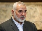 Palestinian group Hamas' top leader Ismail Haniyeh.