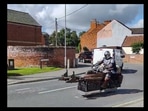 Snapshot of the man 'flying' his bike. Snapshot of the man 'flying' his bike.
