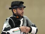 Tomar had finished fifth in the qualification round with 591.