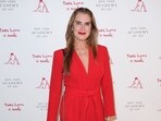 NEW YORK, NEW YORK - OCTOBER 16: Brooke Shields attends The New York Academy of Art Hosts "Take Home A Nude" Art Auction & Party at Sotheby's on October 16, 2023 in New York City.   
