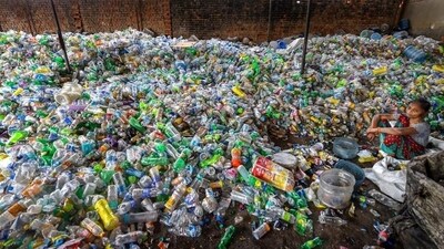 Plastic pollution is one of our most pressing environmental crises. ( PTI) Plastic pollution is one of our most pressing environmental crises. ( PTI)