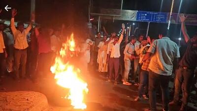 After the list was released, several party workers held protest in Jaipur, Sriganganagar, Churu and Bikaner (HT) After the list was released, several party workers held protest in Jaipur, Sriganganagar, Churu and Bikaner (HT)