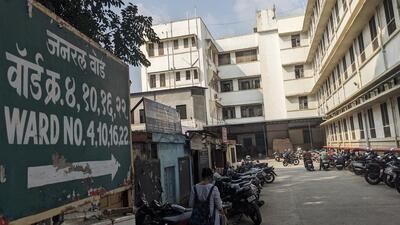 All prison inmates in need of medical and surgical care are admitted to ward number 16 of the hospital. (HT PHOTO)