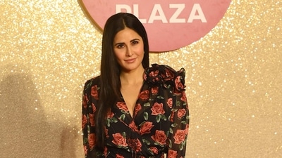 Katrina Kaif graced the event and adorned a floral dress with a daring thigh-high slit. (AFP) Katrina Kaif graced the event and adorned a floral dress with a daring thigh-high slit. (AFP)