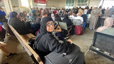 According to Palestinian health officials, the evacuation followed another day of bloodshed in Gaza in which an Israeli air strike on Tuesday killed about 50 people in a refugee camp. (REUTERS)