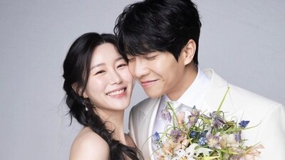 Lee Seung Gi and Lee Da In married on April 7, 2023. Lee Seung Gi and Lee Da In married on April 7, 2023.