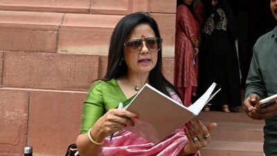 TMP MP Mahua Moitra (Photo by Sanjeev Verma/ Hindustan Times) TMP MP Mahua Moitra (Photo by Sanjeev Verma/ Hindustan Times)