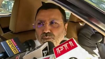 BJP MP Nishikant Dubey. (PTI) BJP MP Nishikant Dubey. (PTI)