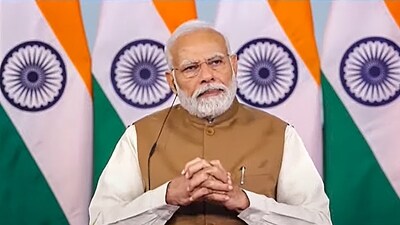 Prime Minister Narendra Modi and Prime Minister of Bangladesh Sheikh Hasina attend the inauguration of three Indian-assisted development projects via a video conference, (PTI) Prime Minister Narendra Modi and Prime Minister of Bangladesh Sheikh Hasina attend the inauguration of three Indian-assisted development projects via a video conference, (PTI)