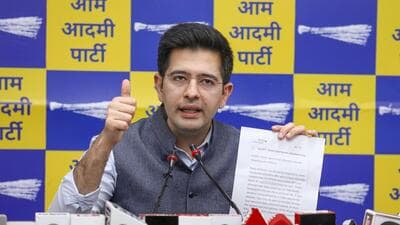 Raghav Chadha claimed that between 2014 and 2022, 95% of the case filed by the Enforcement Directorate and the Central Bureau of Investigation were against opposition political parties of the BJP. (PTI) Raghav Chadha claimed that between 2014 and 2022, 95% of the case filed by the Enforcement Directorate and the Central Bureau of Investigation were against opposition political parties of the BJP. (PTI)