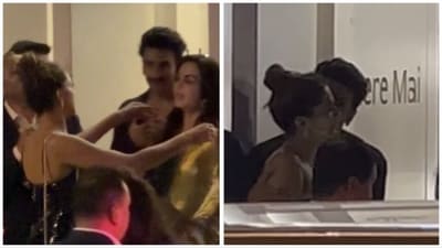Deepika Padukone and Ranveer Singh's sweet display of affection at Jio World Plaza launch was captured by paparazzi. Deepika Padukone and Ranveer Singh's sweet display of affection at Jio World Plaza launch was captured by paparazzi.