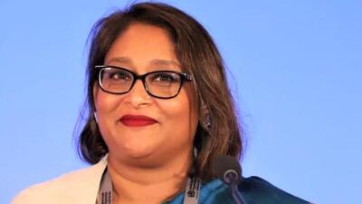Saima Wazed, the daughter of Bangladesh Prime Minister Sheikh Hasina, received eight votes against other candidate nominated by the Nepal government (Twitter/@WHOSEARO) Saima Wazed, the daughter of Bangladesh Prime Minister Sheikh Hasina, received eight votes against other candidate nominated by the Nepal government (Twitter/@WHOSEARO)