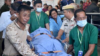 The policeman was shot dead in Moreh. (REUTERS) The policeman was shot dead in Moreh. (REUTERS)