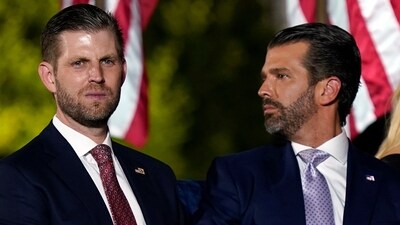 Eric Trump and Donald Trump Jr. (AP)