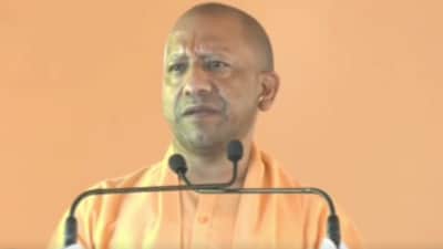 UP chief minister Yogi Adityanath in Rajasthan (Twitter Photo) UP chief minister Yogi Adityanath in Rajasthan (Twitter Photo)