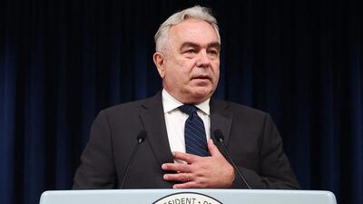US National Security Council Coordinator for Indo-Pacific Affairs Kurt Campbell during a news conference at the South Korean Presidential Office in Seoul on July 18, 2023. US President Joe Biden on November 1, 2023, nominated Campbell, the hard-charging architect of the US "pivot" to Asia to face a rising China, as the State Department's number two, a sign of priorities despite Middle East turmoil. (AFP) US National Security Council Coordinator for Indo-Pacific Affairs Kurt Campbell during a news conference at the South Korean Presidential Office in Seoul on July 18, 2023. US President Joe Biden on November 1, 2023, nominated Campbell, the hard-charging architect of the US "pivot" to Asia to face a rising China, as the State Department's number two, a sign of priorities despite Middle East turmoil. (AFP)