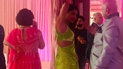 Priyanka Chopra at Jio event in Mumbai. Priyanka Chopra at Jio event in Mumbai.