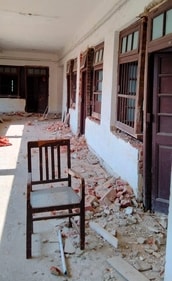 Some alumni are keen on taking back old furniture from the hostel building. Some alumni are keen on taking back old furniture from the hostel building.