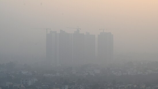 Delhi’s overall AQI worsened to 364, according to the Central Pollution Control Board’s (CPCB) 4pm bulletin, a reading in the upper reaches of “very poor”, and the worst yet this season. (File)