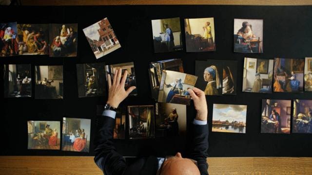 “Close to Vermeer by Suzanne Raes, is a fascinating journey into the world of art historians, museum curators, and art collectors who love the work of Dutch painter Johannes Vermeer.” (Film still) “Close to Vermeer by Suzanne Raes, is a fascinating journey into the world of art historians, museum curators, and art collectors who love the work of Dutch painter Johannes Vermeer.” (Film still)