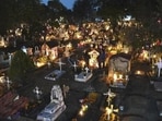 With flowers, altars and candles, Mexicans are honoring deceased relatives on the Day of the Dead. With flowers, altars and candles, Mexicans are honoring deceased relatives on the Day of the Dead.