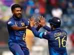 Sri Lanka cricketers wore black arm bands.