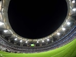 (FILES) A general view shows the King Abdullah Sports City Stadium in Jeddah during the Supercoppa Italiana final between Juventus and AC Milan on January 16, 2019. Saudi Arabia is prepared to host the 2034 World Cup in summer or winter, its football chief told AFP, after the oil giant became the sole bidder for the tournament. The kingdom's apparently successful bid, just 27 days after announcing it, comes less than a year after neighbouring Qatar held the first winter World Cup, a decision that forced a pause to league competitions in Europe. (Photo by GIUSEPPE CACACE / AFP) (FILES) A general view shows the King Abdullah Sports City Stadium in Jeddah during the Supercoppa Italiana final between Juventus and AC Milan on January 16, 2019. Saudi Arabia is prepared to host the 2034 World Cup in summer or winter, its football chief told AFP, after the oil giant became the sole bidder for the tournament. The kingdom's apparently successful bid, just 27 days after announcing it, comes less than a year after neighbouring Qatar held the first winter World Cup, a decision that forced a pause to league competitions in Europe. (Photo by GIUSEPPE CACACE / AFP)