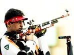 Hangzhou: Indian shooter Rudrankksh Patil competes in the qualification round of men's 10m Air Rifle event at the 19th Asian Games Hangzhou: Indian shooter Rudrankksh Patil competes in the qualification round of men's 10m Air Rifle event at the 19th Asian Games