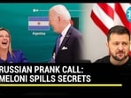 Giorgia Meloni is the latest victim of a prank call by Vovan and Lexus Giorgia Meloni is the latest victim of a prank call by Vovan and Lexus